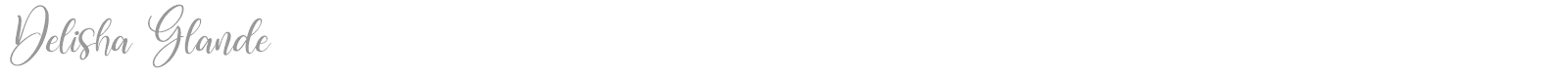 Delisha Glande font preview